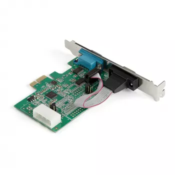 StarTech.com 2-poorts PCI Express RS232 seriële adapter - PCIe RS232 seriële hostcontroller - PCIe naar dual serieel DB9-kaart - 16950 UART - uitbreidingskaart - Windows & Linux