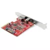 StarTech.com 2-poorts 10Gbps USB-A & USB-C PCIe-kaart – USB 3.2 Gen 2 PCI Express Type-C/A hostcontroller-kaartadapter – USB 3.2 Gen 2x1 PCIe-uitbreidingskaart – Windows, macOS, Linux