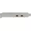 StarTech.com 2-poorts USB 3.2 Gen 2 PCIe-kaart, USB-C 10Gbps SuperSpeed PCI Express 3.0 x4 controllerkaart, USB Type-C-adapterkaart, alleen data, Windows/macOS/Linux, TAA
