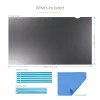 StarTech.com Monitor-privacyscherm voor 61 cm (24 inch) pc-display – Computer-blikbeschermingsfilter – Blauwlichtreducerende beeldschermbeschermingsfilm – 16:9 Widescreen – Mat/Glanzend – ±30 graden