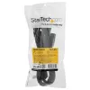 StarTech.com 2m (6ft) computer-netkabel Y-kabel, 18AWG, EU Schuko naar 2x C13, 10A 250V, zwarte vervangende AC-netkabel, printer-netkabel, pc-voedingskabel, monitor-netkabel – UL-gecertificeerd