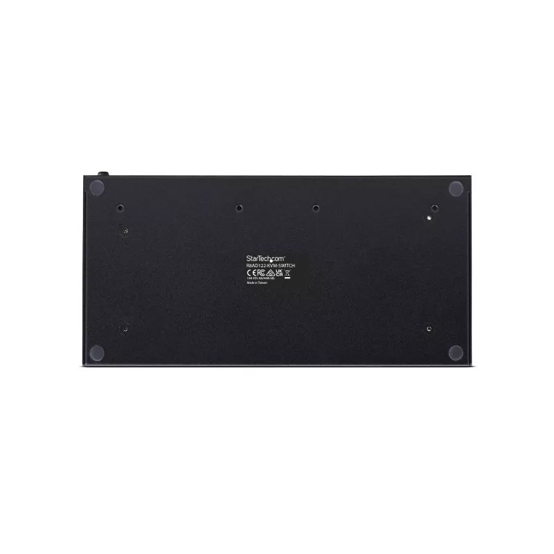StarTech.com 8-poorts DisplayPort KVM-switch met 1U rackmontagekit, 4K 60Hz DP 1.2, knop- en hotkey-omschakeling, 4-poorts USB-hub, besturingssysteemonafhankelijk, TAA-conform