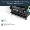 StarTech.com Rail Depth Adapter Kit voor serverracks - 1U