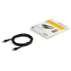StarTech.com 6ft (2m) Slim HDMI 2.0-kabel, flexibele premium gecertificeerde HDMI-kabel met ethernet, UHD 4K 60Hz HDR10, duurzaam aramidevezelontwerp met TPE-mantel