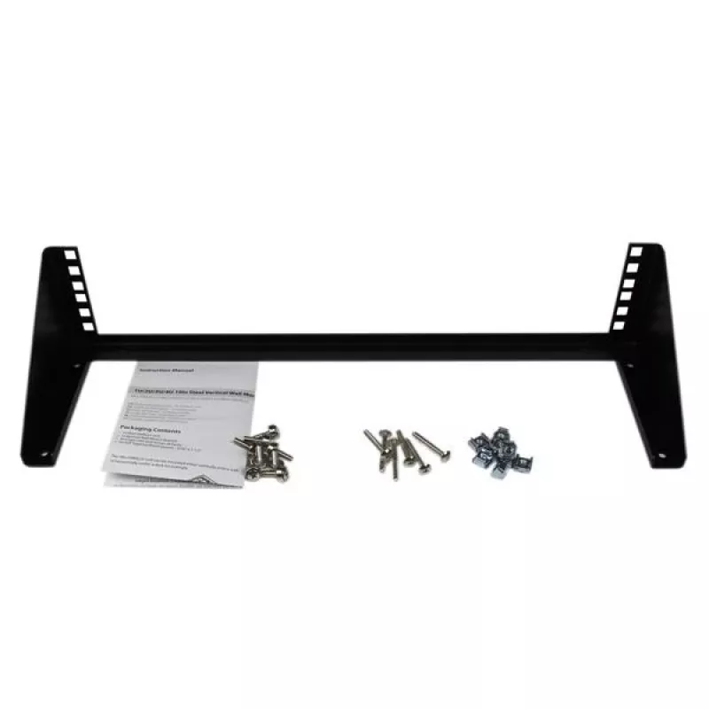 StarTech.com 2U 19 inch verticale wandbeugel voor apparaten van staal