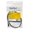 StarTech.com 1m USB-C-oplaadkabel – robuuste snellaad- en sync-USB-2.0-Type-C-naar-USB-C-laptopoplaadkabel – TPE-mantel aramidevezel M/M 60 W zwart – Samsung S10 S20 iPad Pro MS Surface