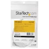 StarTech.com 1m USB-C-oplaadkabel – robuuste snellaad- en synckabel USB 2.0 Type-C naar USB-C-laptopoplaadkabel – TPE-mantel aramidevezel M/M 60W wit – Samsung S10 S20 iPad Pro MS Surface