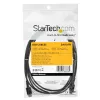StarTech.com 2 m USB-C-oplaadkabel – robuuste snellaad- en synckabel USB 2.0 Type-C naar USB-C-laptopoplaadkabel – TPE-mantel aramidevezel M/M 60 W zwart – Samsung S10 S20 iPad Pro MS Surface