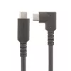 StarTech.com 2m USB-C-kabel, haaks, USB 5Gbps, 100W (5A) Power Delivery, 4K 60Hz DP Alt Mode, robuuste USB-C-kabel – Thunderbolt-compatibel