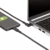 StarTech.com 2m USB-C-kabel, haaks, USB 5Gbps, 100W (5A) Power Delivery, 4K 60Hz DP Alt Mode, robuuste USB-C-kabel – Thunderbolt-compatibel