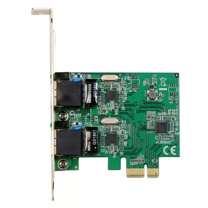 StarTech.com dual-port Gigabit PCI Express servernetwerkadapterkaart – PCIe-NIC