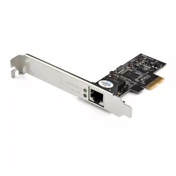 StarTech.com 2,5 Gbit/s 2.5GBASE-T PCIe-netwerkkaart, intern, bedraad, PCI Express, Ethernet, 2500 Mbit/s, zwart