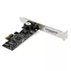 StarTech.com 2,5 Gbit/s 2.5GBASE-T PCIe-netwerkkaart, intern, bedraad, PCI Express, Ethernet, 2500 Mbit/s, zwart