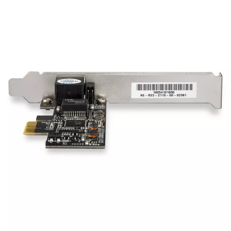 StarTech.com 2,5 Gbit/s 2.5GBASE-T PCIe-netwerkkaart, intern, bedraad, PCI Express, Ethernet, 2500 Mbit/s, zwart