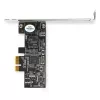 StarTech.com 2,5 Gbit/s 2.5GBASE-T PCIe-netwerkkaart, intern, bedraad, PCI Express, Ethernet, 2500 Mbit/s, zwart