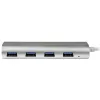 StarTech.com 4-poorts USB hub, USB A naar 4x USB-A aansluitingen, USB 5Gbps, robuust ontwerp, busgevoed, draagbare laptop USB 3.0 hub