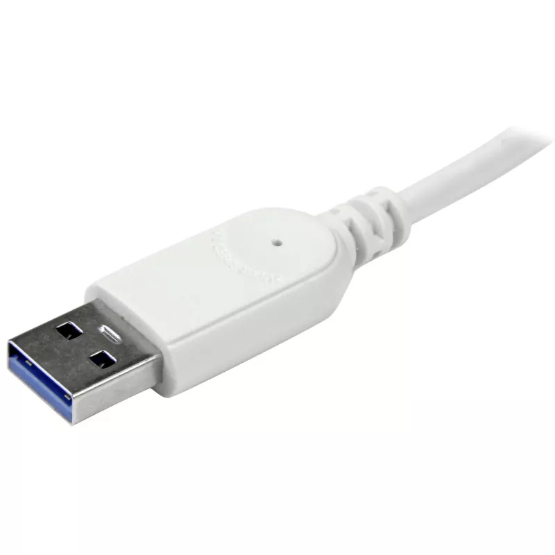 StarTech.com 4-poorts USB hub, USB A naar 4x USB-A aansluitingen, USB 5Gbps, robuust ontwerp, busgevoed, draagbare laptop USB 3.0 hub