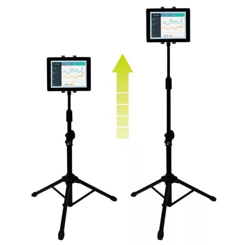 StarTech.com verstelbare tablet-standaard, tablet/UMPC, multimediastandaard, binnen, zwart