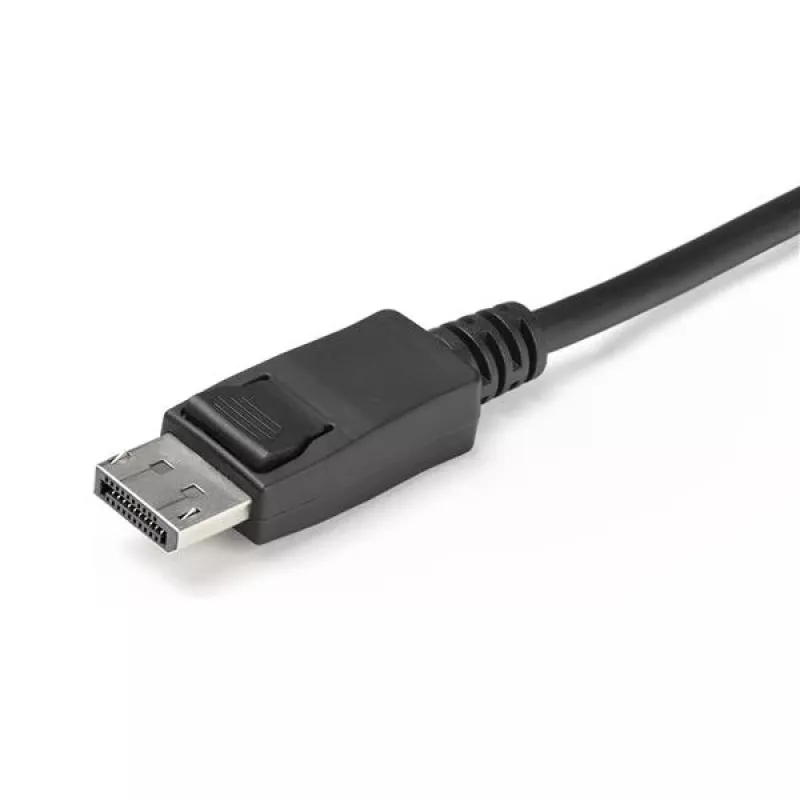 StarTech.com 2-poorts DisplayPort KVM-switch – 4K 60Hz – compacte dual-port UHD DP 1.2 USB desktop KVM-switch met 1,2 m kabels & audio – busgevoed & externe omschakeling – MacBook ThinkPad
