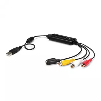 StarTech.com USB video-opname-adapterkabel – S-Video/Composite naar USB 2.0 SD video-opnameapparaat-kabel – TWAIN-ondersteuning – analoog-digitaal-omzetter voor mediaopslag – alleen Windows