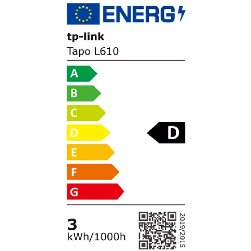 Slimme gloeilamp TP-Link Tapo L610 Wi-Fi dimbaar wit