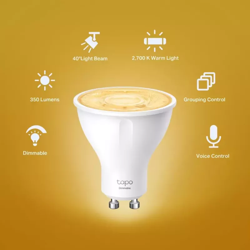 Slimme gloeilamp TP-Link Tapo L610 Wi-Fi dimbaar wit