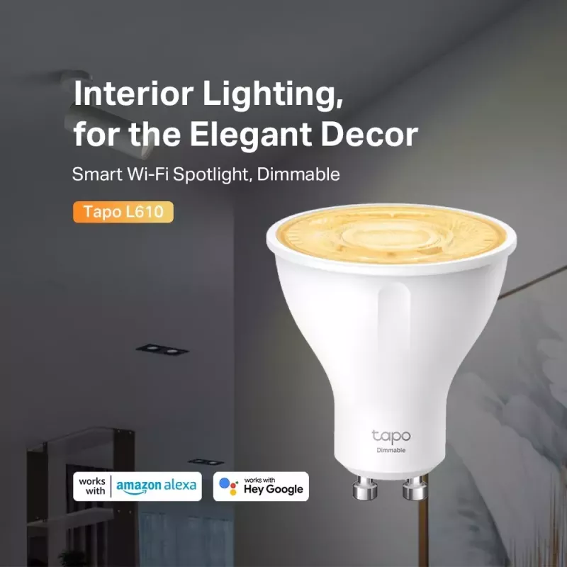 Slimme gloeilamp TP-Link Tapo L610 Wi-Fi dimbaar wit