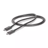 StarTech.com 3ft (1m) Thunderbolt 4 kabel – 40 Gbit/s – 100 W PD – 4K/8K video – Intel-gecertificeerde Thunderbolt-kabel – compatibel met USB4/Thunderbolt 3/USB 3.2/USB Type-C/DisplayPort