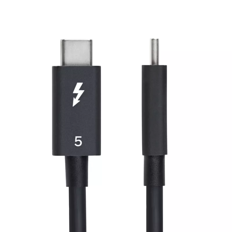 StarTech.com 3ft (1m) Thunderbolt 5 kabel, 80 Gbit/s/tot 120 Gbit/s, 240 W PD, 8K 60 Hz, gecertificeerde Thunderbolt-kabel – compatibel met Thunderbolt 4/USB4/USB-C