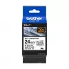 Brother TZESL251 labelband zwart op wit