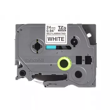 Brother TZESL251 labelband zwart op wit