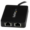 StarTech.com USB-C naar dual Gigabit Ethernet-adapter met USB (Type-A) aansluiting