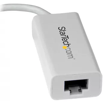 StarTech.com USB-C naar Gigabit netwerkadapter - wit, bedraad, USB Type-C, Ethernet, 5000 Mbit/s, wit