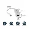 StarTech.com USB-C naar Gigabit netwerkadapter - wit, bedraad, USB Type-C, Ethernet, 5000 Mbit/s, wit