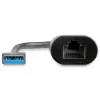 StarTech.com US2GA30 USB 3.0 Type-A naar 2,5 Gigabit Ethernet-adapter, NBASE-T, 2.5GBASE-T, RJ45, 10/100/1000/2500 Mbps, zwart/spacegrijs