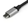 StarTech.com US2GC30 USB-C naar 2,5 Gigabit Ethernet-adapter, USB 3.0, NBASE-T, 2.5GBASE-T, RJ45, 10/100/1000/2500 Mbps, zwart/spacegrijs
