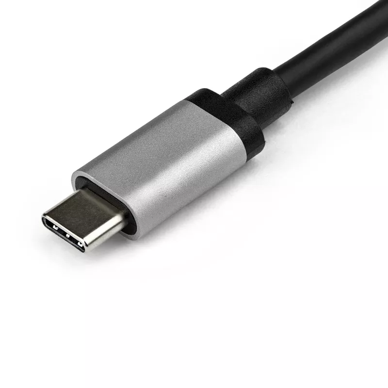 StarTech.com US2GC30 USB-C naar 2,5 Gigabit Ethernet-adapter, USB 3.0, NBASE-T, 2.5GBASE-T, RJ45, 10/100/1000/2500 Mbps, zwart/spacegrijs