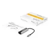StarTech.com US2GC30 USB-C naar 2,5 Gigabit Ethernet-adapter, USB 3.0, NBASE-T, 2.5GBASE-T, RJ45, 10/100/1000/2500 Mbps, zwart/spacegrijs