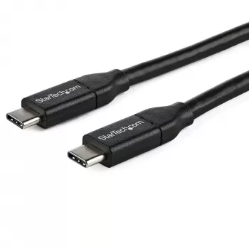 StarTech.com USB-C-naar-USB-C-kabel met 5A PD – M/M – 1 m – USB 2.0 – USB-IF-gecertificeerd