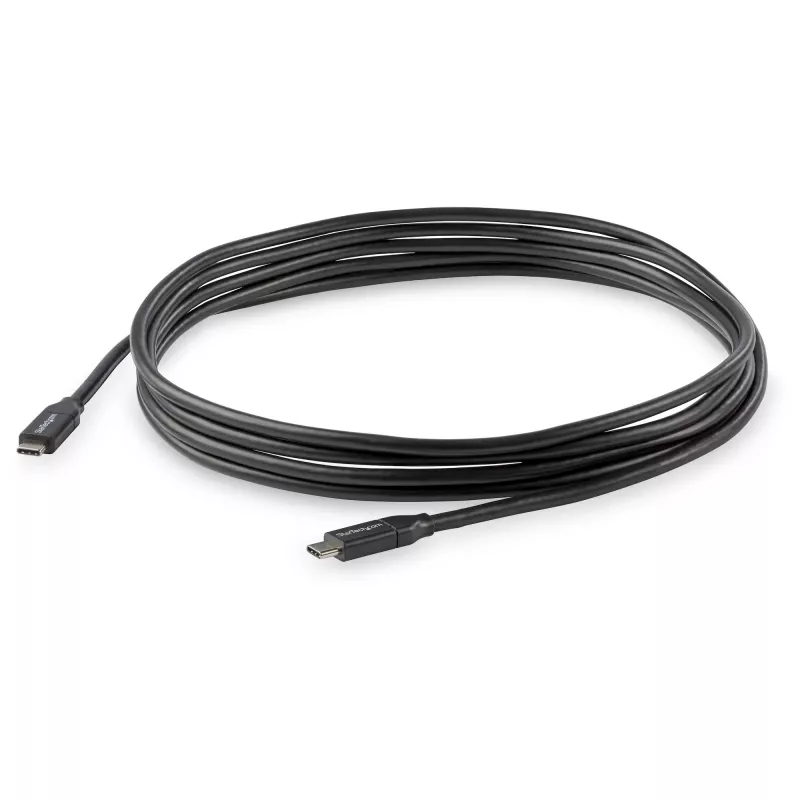 StarTech.com USB-C-naar-USB-C-kabel met 5 A PD – M/M – 3 m (10 ft.) – USB 2.0 – USB-IF-gecertificeerd