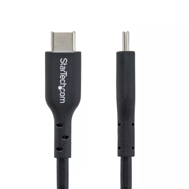 StarTech.com 1m (3ft) USB-C-oplaadkabel, USB-C-kabel, USB 2.0 Type-C laptop-oplaadkabel, 60W 3A Power Delivery, TPE-mantel, USB-C datakabel, M/M