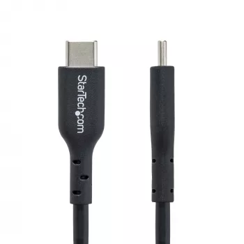 StarTech.com 3m (9.8ft) USB-C oplaadkabel, USB C kabel, USB 2.0 Type-C laptop-oplaadkabel, 60W 3A Power Delivery, TPE-mantel, USB-C datatransmissiekabel, M/M