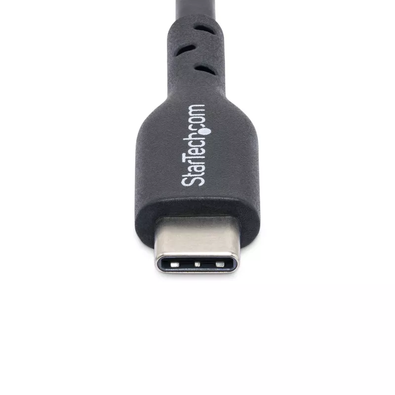 StarTech.com 3m (9.8ft) USB-C oplaadkabel, USB C kabel, USB 2.0 Type-C laptop-oplaadkabel, 60W 3A Power Delivery, TPE-mantel, USB-C datatransmissiekabel, M/M