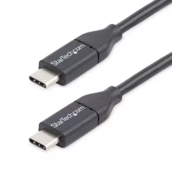 StarTech.com USB-C-kabel - M/M - 0,5 m - USB 2.0, 0,5 m, USB C, USB C, USB 2.0, Male/Male, zwart