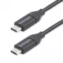 StarTech.com USB-C-kabel - M/M - 0,5 m - USB 2.0, 0,5 m, USB C, USB C, USB 2.0, Male/Male, zwart