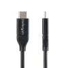 StarTech.com USB-C-kabel - M/M - 0,5 m - USB 2.0, 0,5 m, USB C, USB C, USB 2.0, Male/Male, zwart