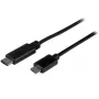 StarTech.com USB2CUB50CM USB-C naar Micro-USB B-kabel, male/male, USB 2.0, Thunderbolt 3-compatibel, 0,5 m, zwart