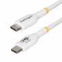 StarTech.com 1m witte USB-C-oplaadkabel, USB-IF-gecertificeerde USB-C-kabel, 240W PD EPR, USB 2.0 Type-C laptop-oplaadkabel, USB-C datatransmissiekabel, TPE-mantel