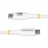 StarTech.com 1m witte USB-C-oplaadkabel, USB-IF-gecertificeerde USB-C-kabel, 240W PD EPR, USB 2.0 Type-C laptop-oplaadkabel, USB-C datatransmissiekabel, TPE-mantel