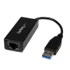 StarTech.com USB 3.0 naar Gigabit Ethernet netwerkadapter, 10/100/1000 Mbit/s, USB naar RJ45, USB naar LAN adapter, USB 3.0 Ethernet adapter (GbE), TAA-conform